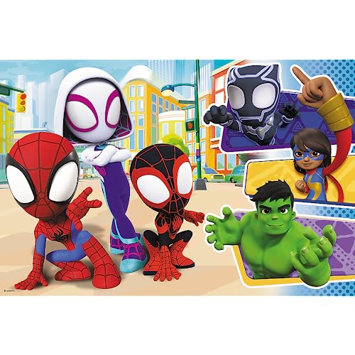 trefl-red-marvel-spidey-maxi-puzzle-24-pi-ces-3-ans-h-ros image 7