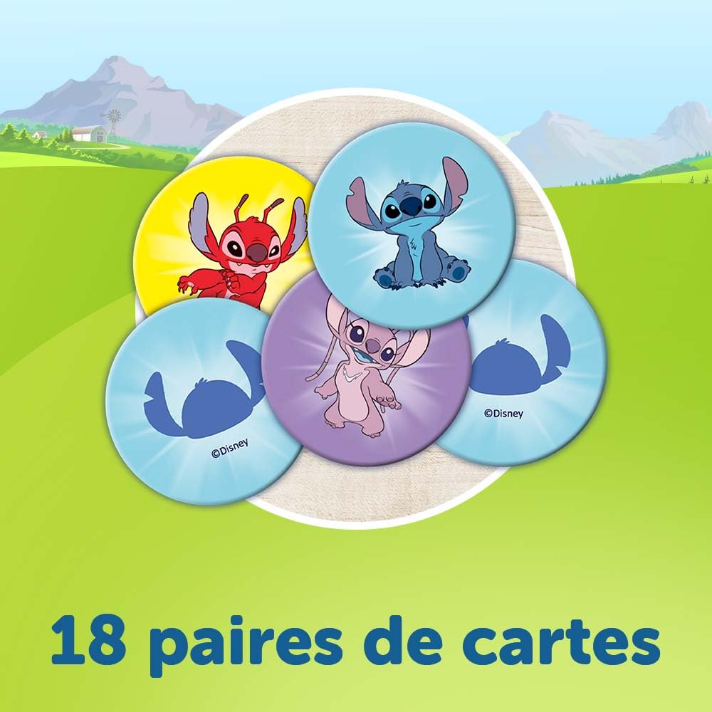 trefl-red-memos-lilo-stitch-jeu-de-m-moire-18-paires image 4