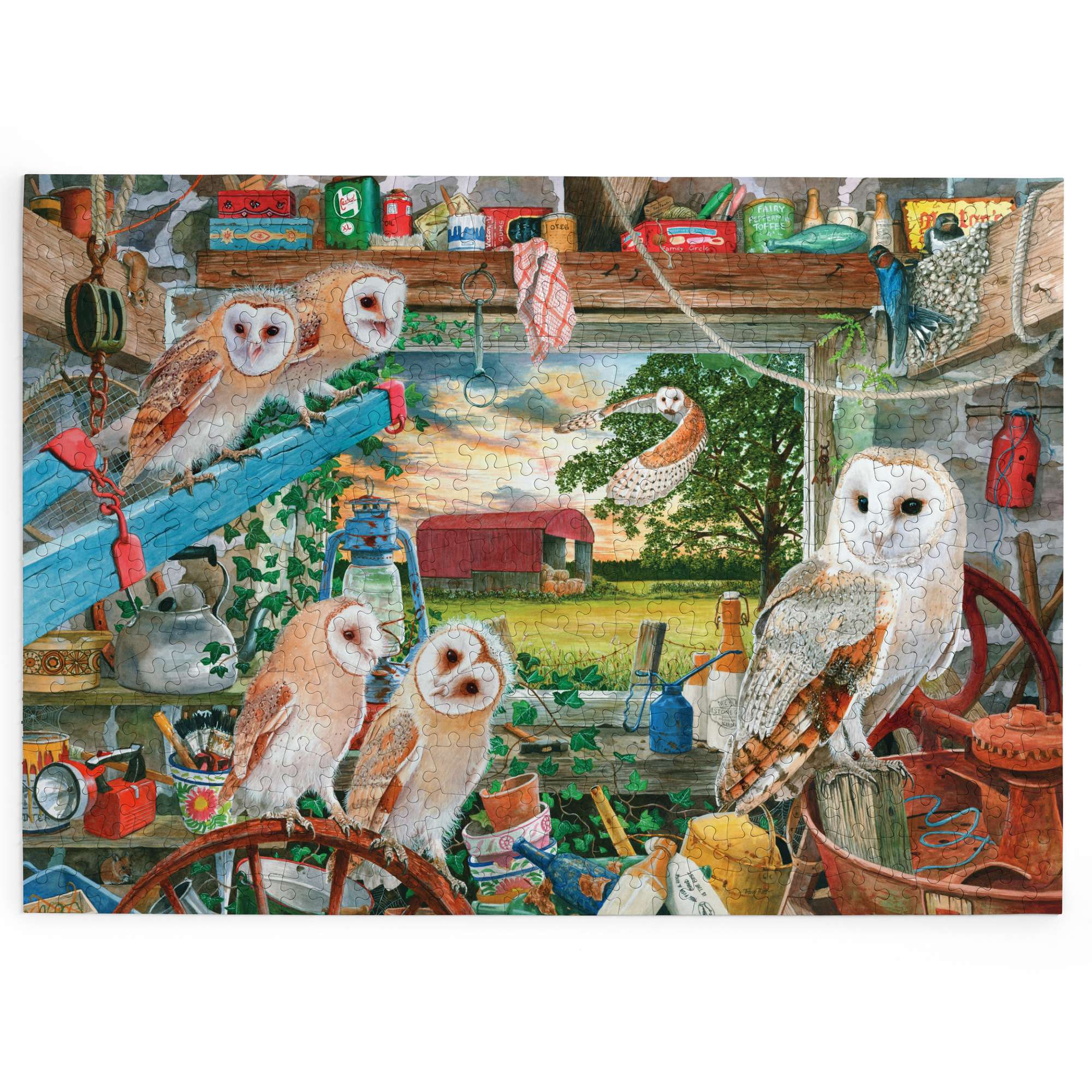 house-of-puzzles-night-owls-puzzle-500-pi-ces-xl-chouettes image 2
