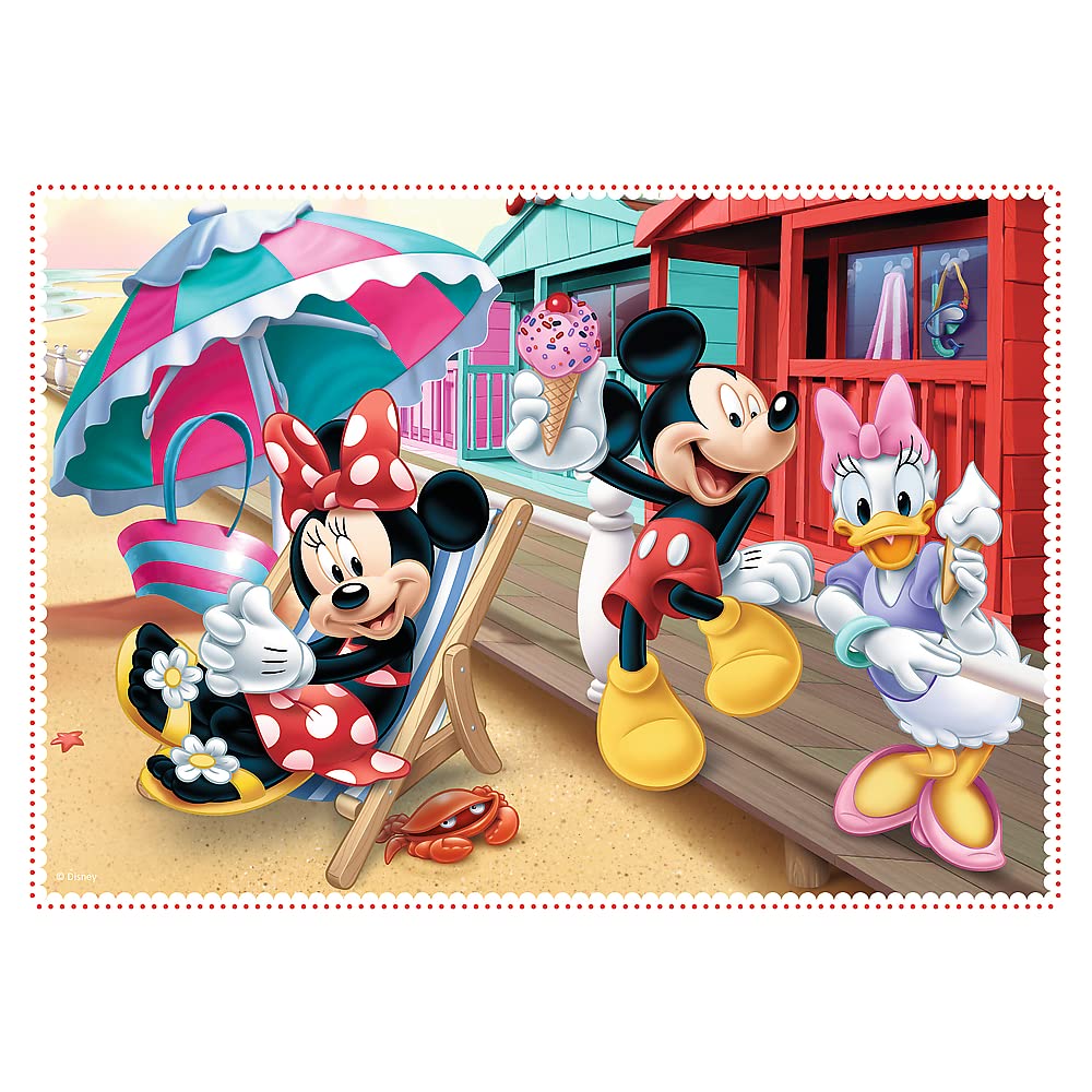 trefl-red-minnie-avec-ses-amis-puzzle-4-en-1 image 5