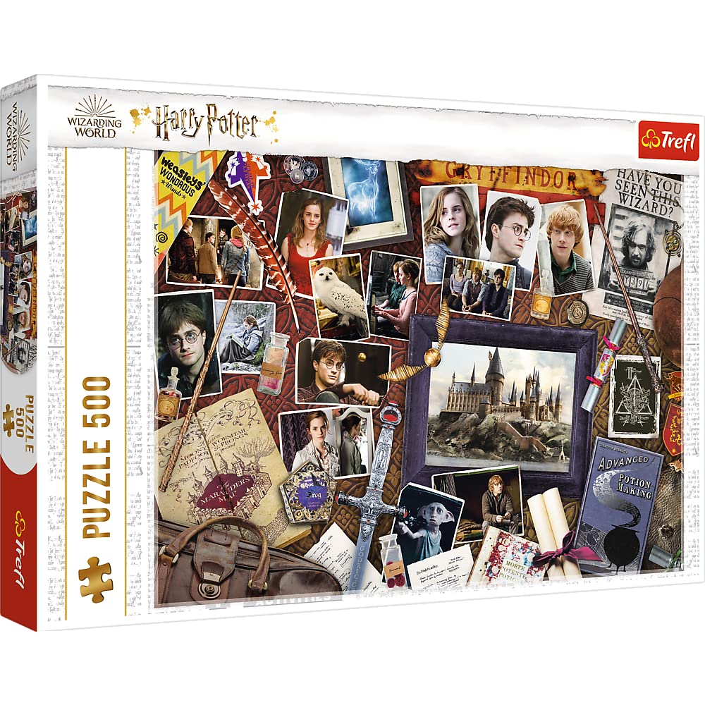 trefl-red-harry-potter-puzzle-500-pi-ces-48x34-cm image 1