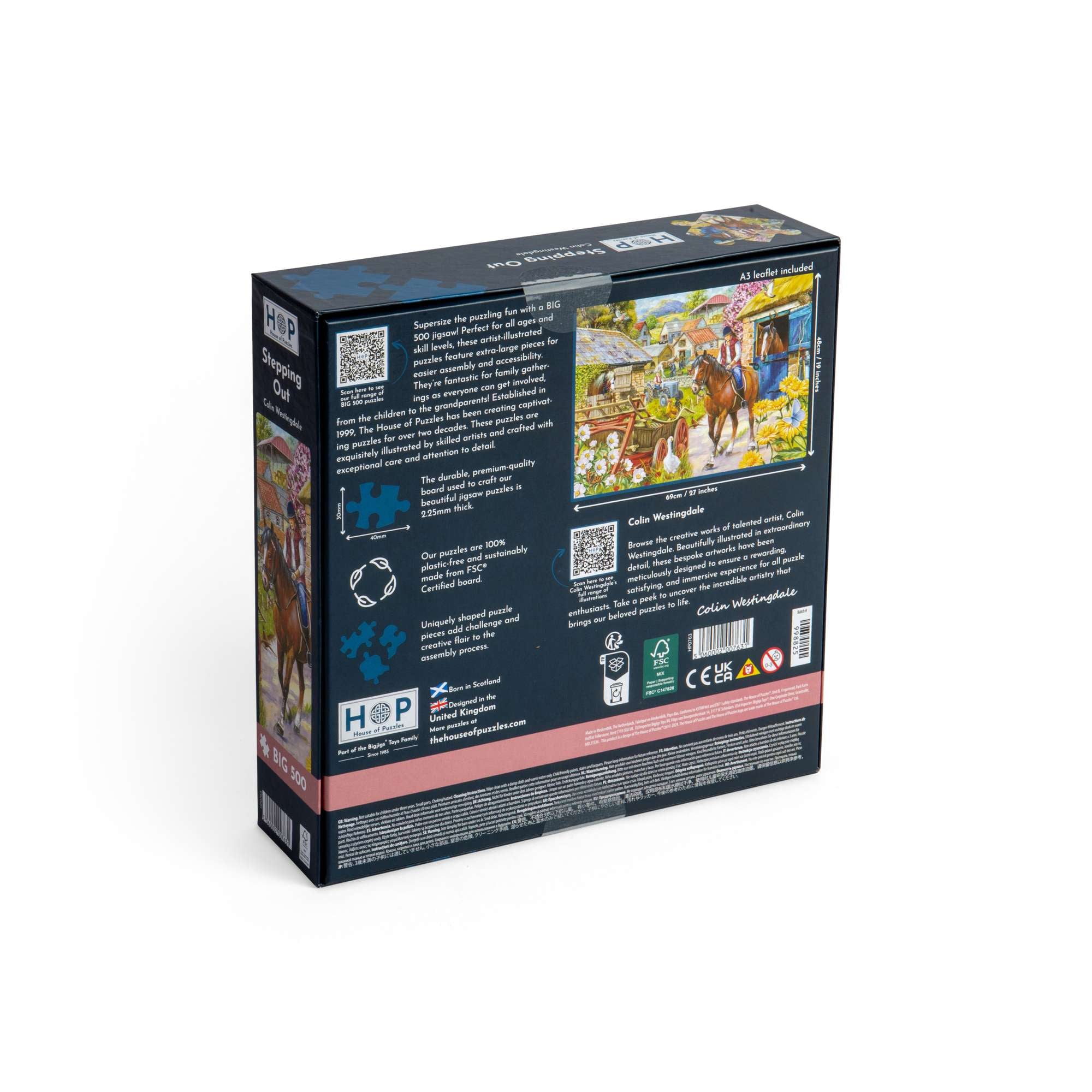 house-of-puzzles-big-500-puzzle-500-pi-ces-stepping-out-ferme image 3