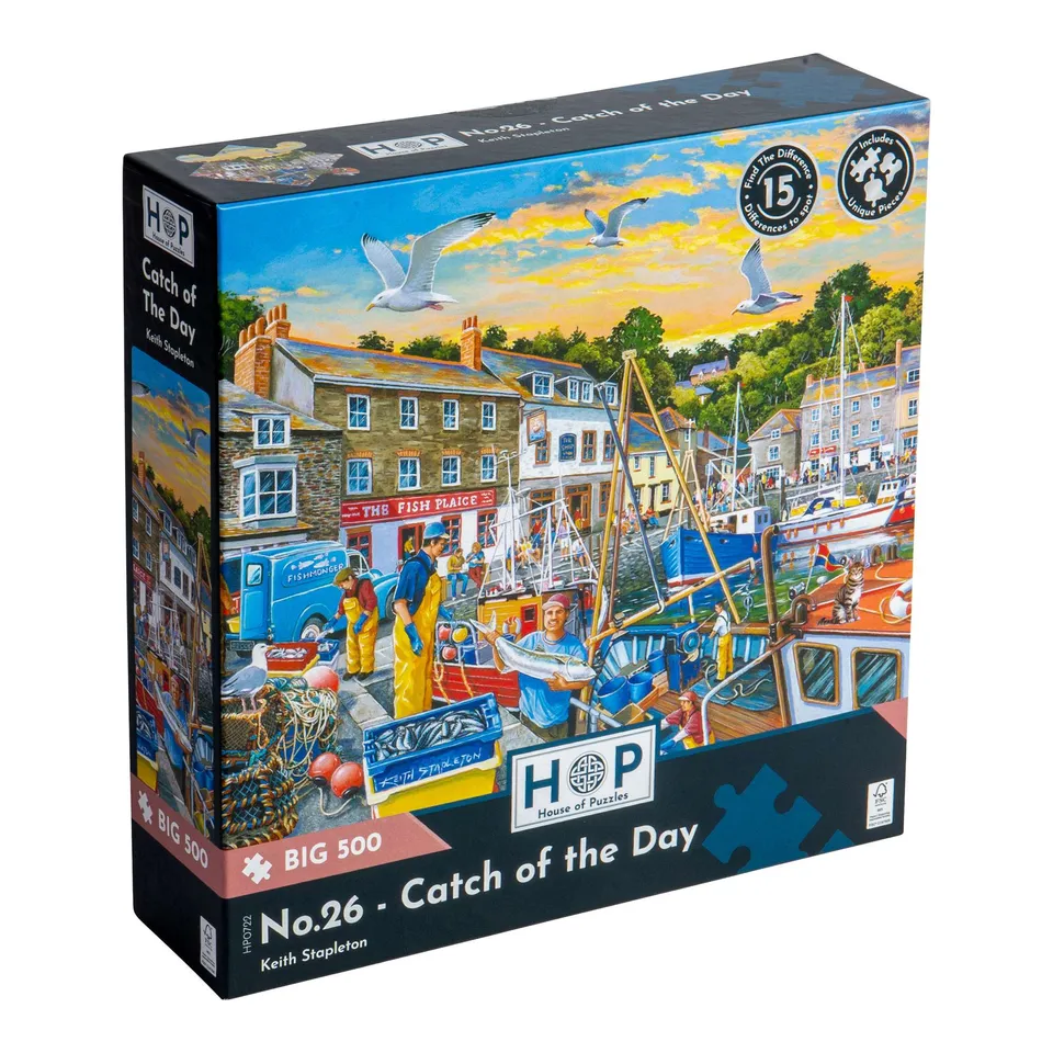 house-of-puzzles-no-26-catch-of-the-day-puzzle-big-500-mer image 1