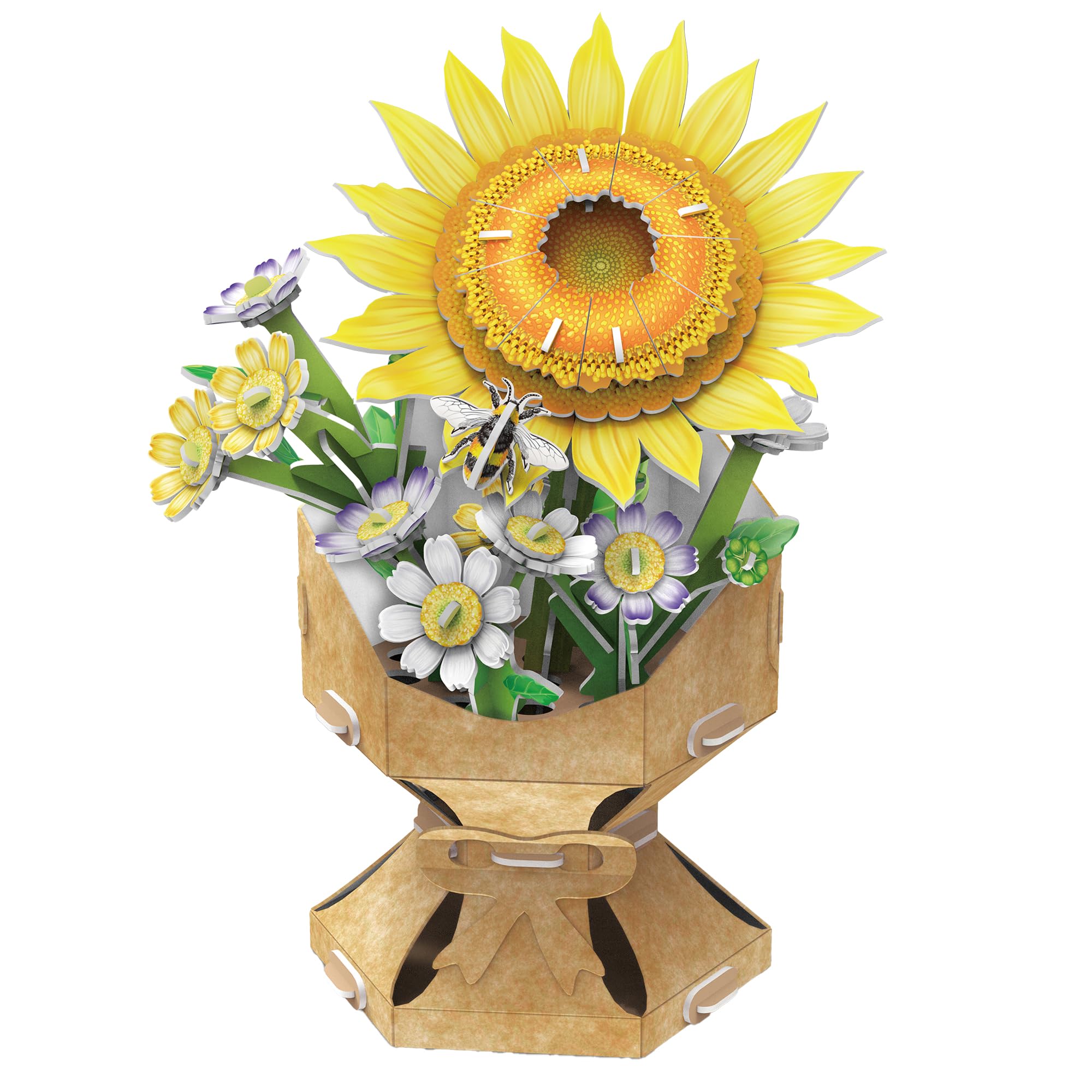explora-maquettes-3d-540501-puzzle-3d-bouquet-rose-120-pi-ces image 4