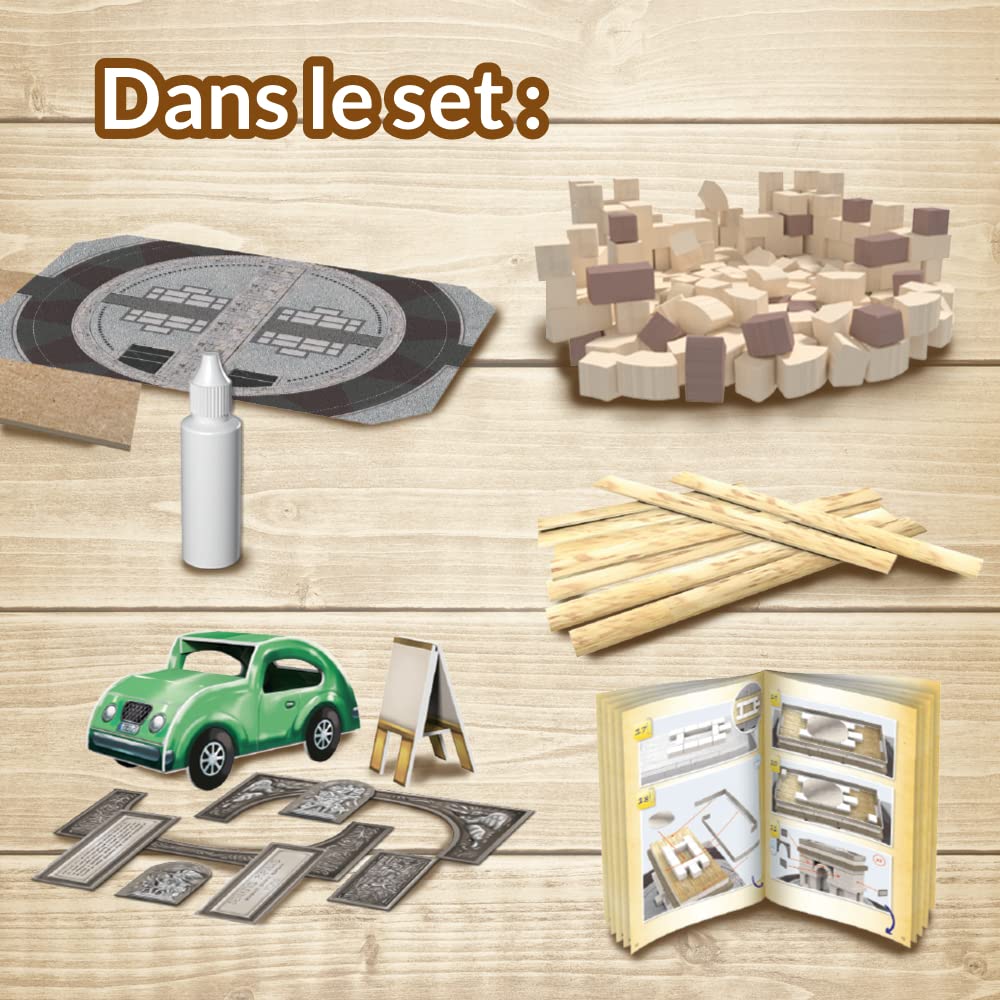 trefl-brick-trick-arc-de-triomphe-jeu-construction-290-briques image 6