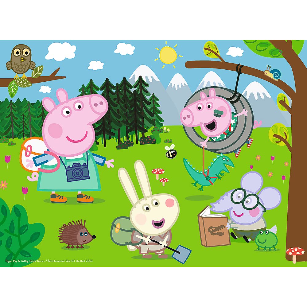 trefl-red-peppa-pig-exp-dition-en-for-t-puzzle-30-pi-ces-3-ans image 2