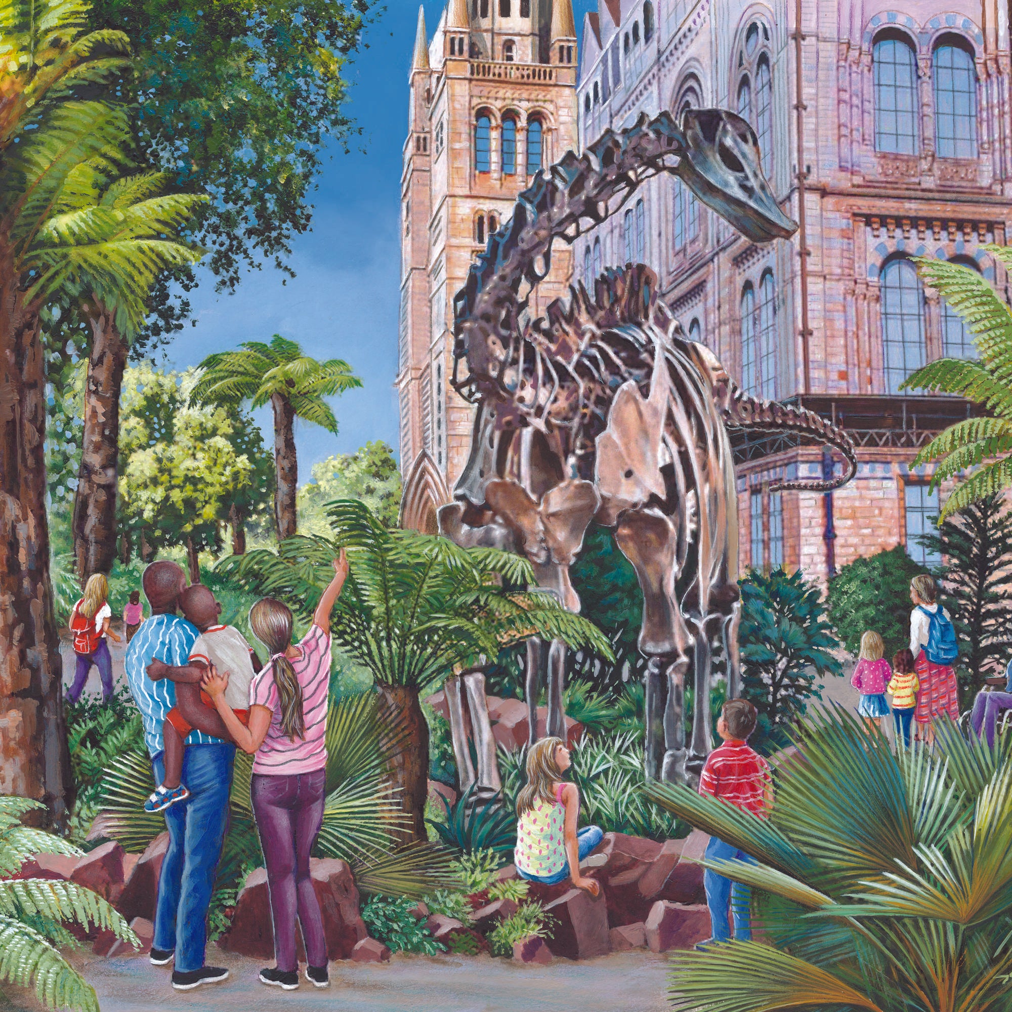 house-of-puzzles-finding-fern-puzzle-1000-pi-ces-dinosaure image 2