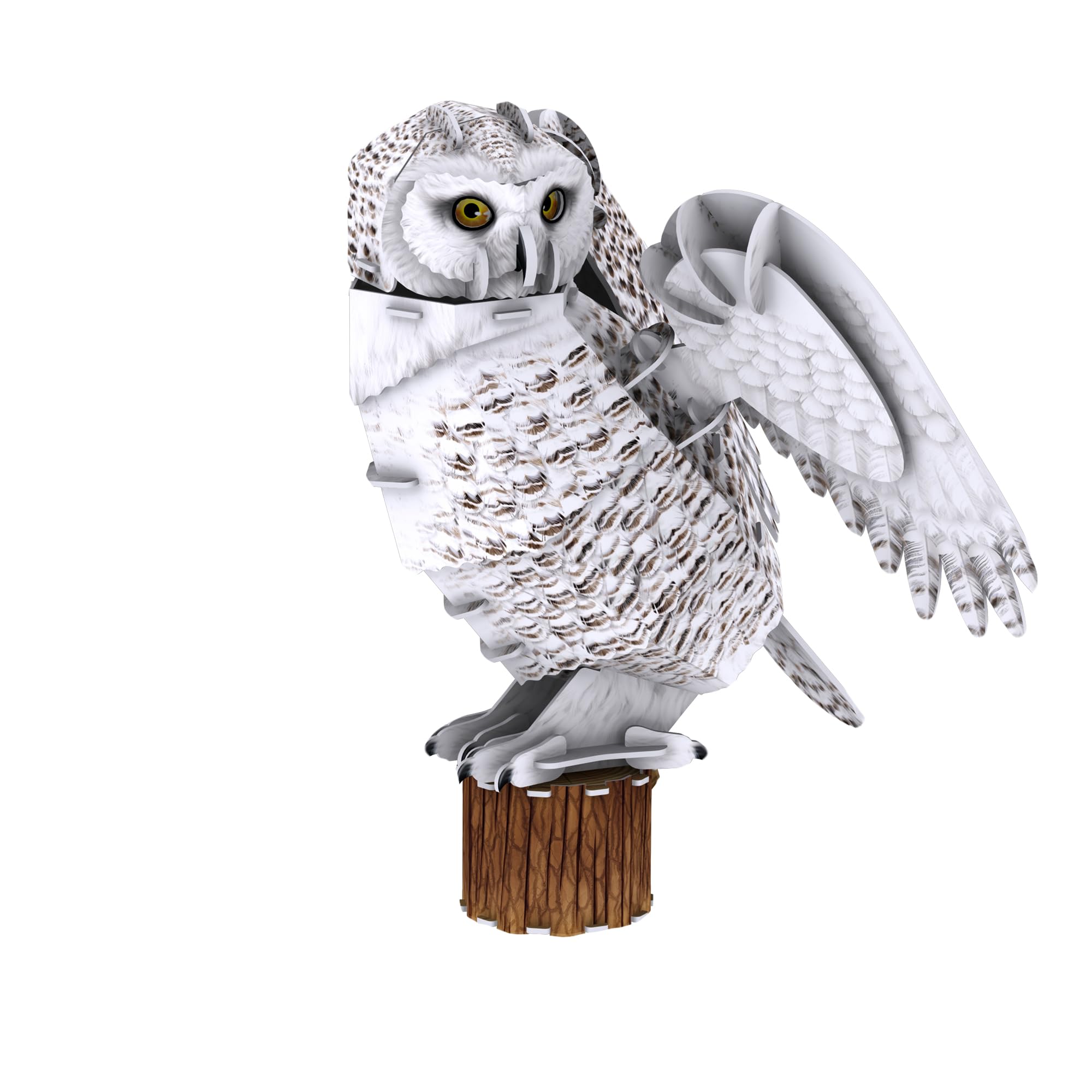 explora-maquettes-3d-540214-chouette-des-neiges-puzzle-3d-62-pi-ces image 3