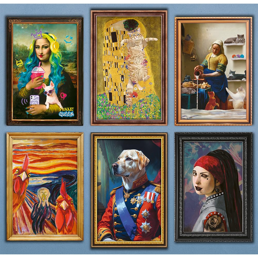 trefl-premium-plus-fun-art-puzzle-6000-tableaux-c-l-bres-adulte image 2
