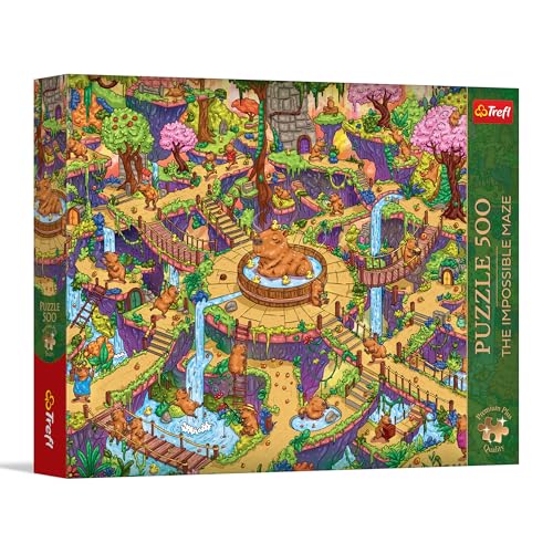trefl-premium-plus-labyrinthe-capybaras-puzzle-500-pi-ces image 8