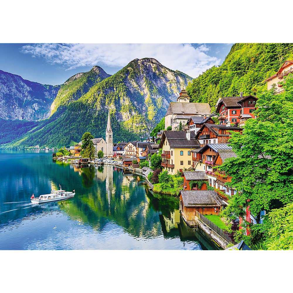 trefl-red-hallstatt-autriche-puzzle-1000-pi-ces-paysage image 2