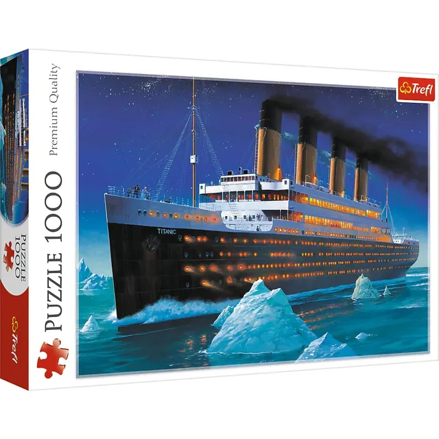 trefl-red-titanic-puzzle-1000-pi-ces-paquebot image 1