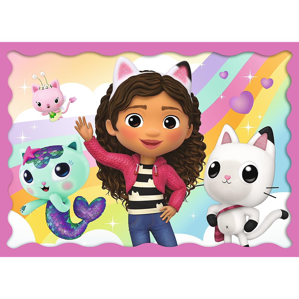 trefl-puzzle-4-en-1-gabby-maison-du-chat-4-ans image 8
