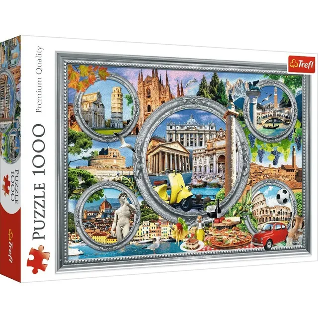 trefl-red-vacances-en-italie-puzzle-1000-pi-ces-paysage image 1