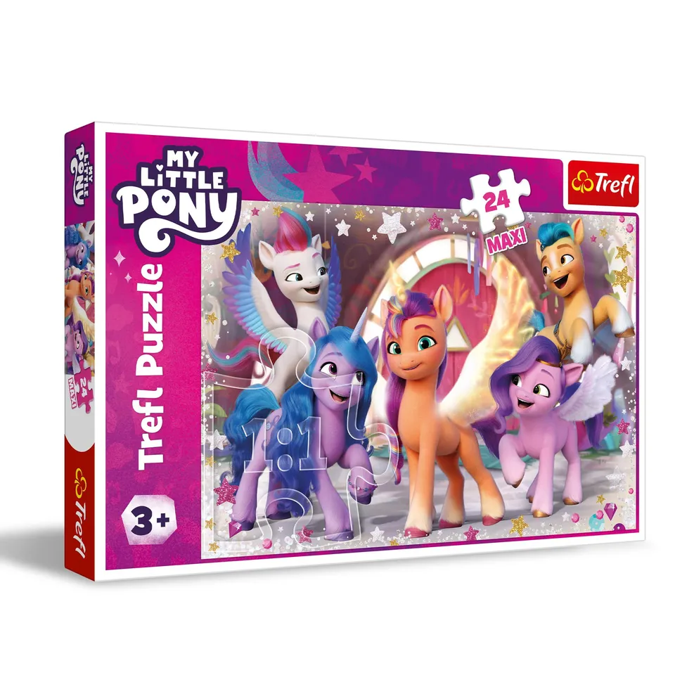 trefl-red-my-little-pony-joyeuse-journ-e-puzzle-24-maxi-3-ans image 1