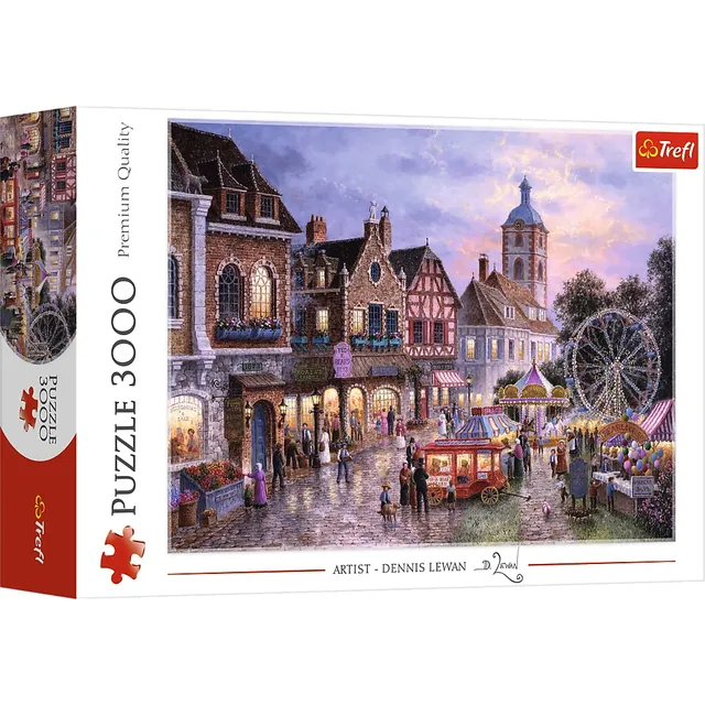 trefl-red-33033-puzzle-3000-pi-ces-parc-d-attractions image 1
