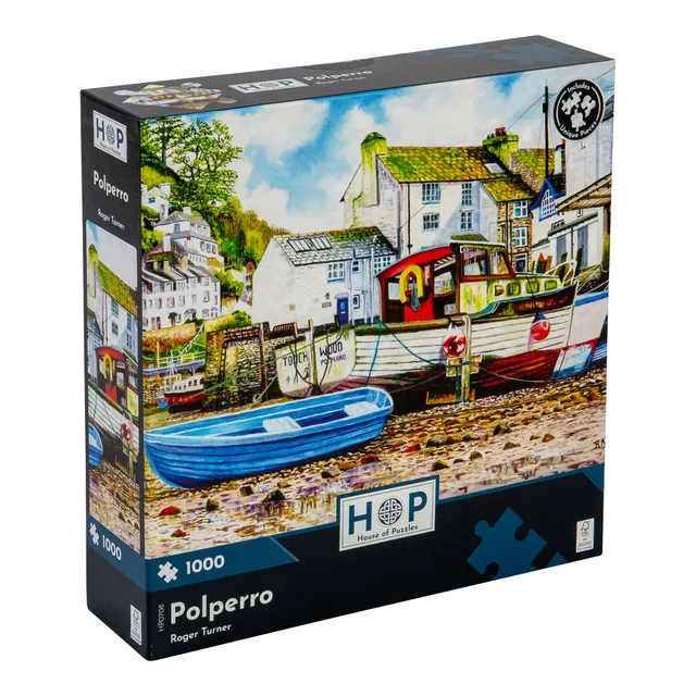 house-of-puzzles-puzzle-polperro-1000-pi-ces-bord-de-mer image 1