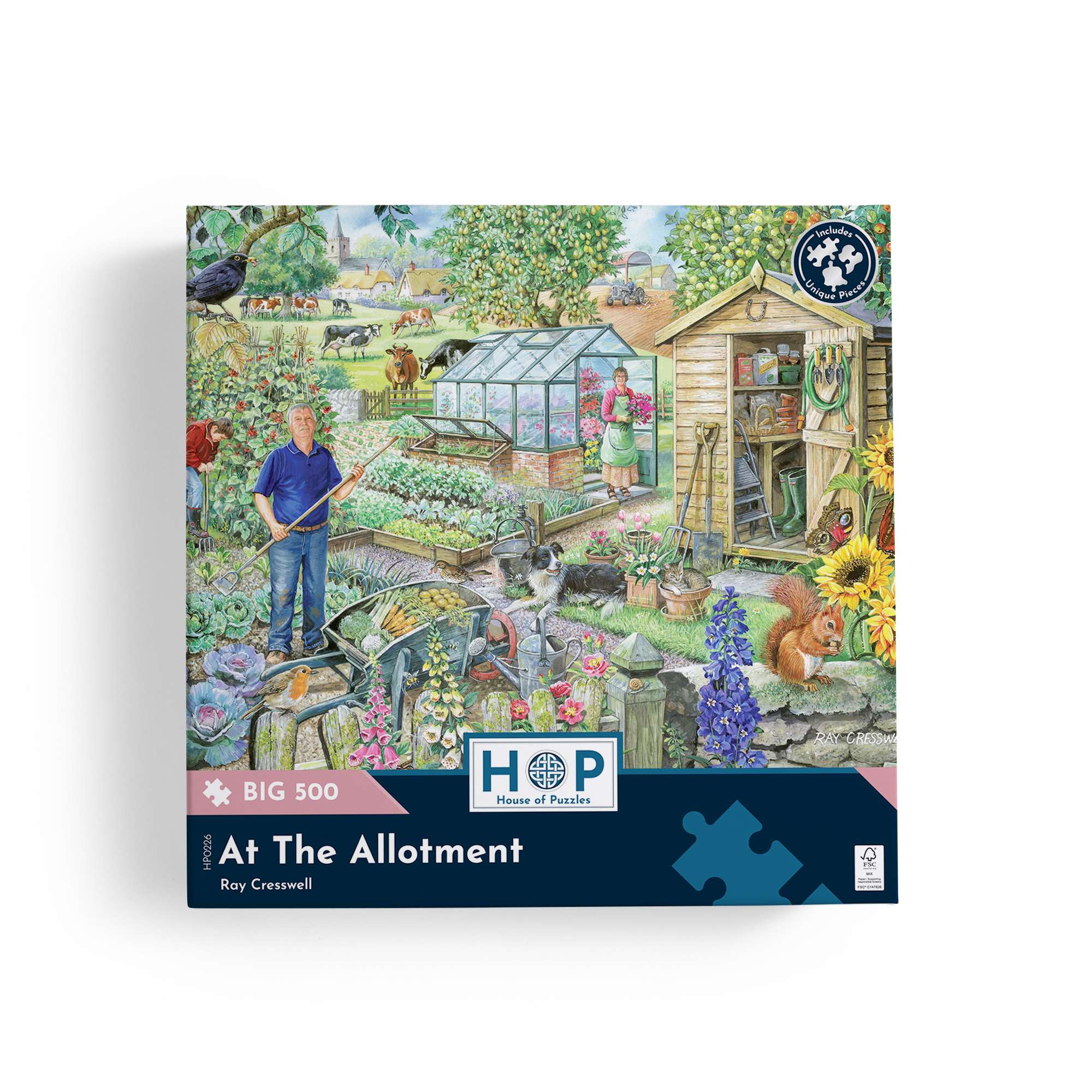 house-of-puzzles-big-500-at-the-allotment-puzzle-500-pi-ces-jardin image 3