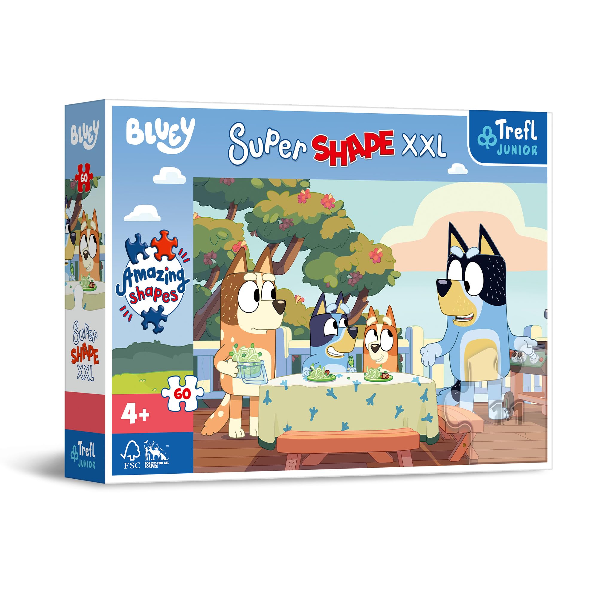 trefl-red-bluey-les-amis-puzzle-60-pi-ces-xxl-super-shape-d-s-4-ans image 1