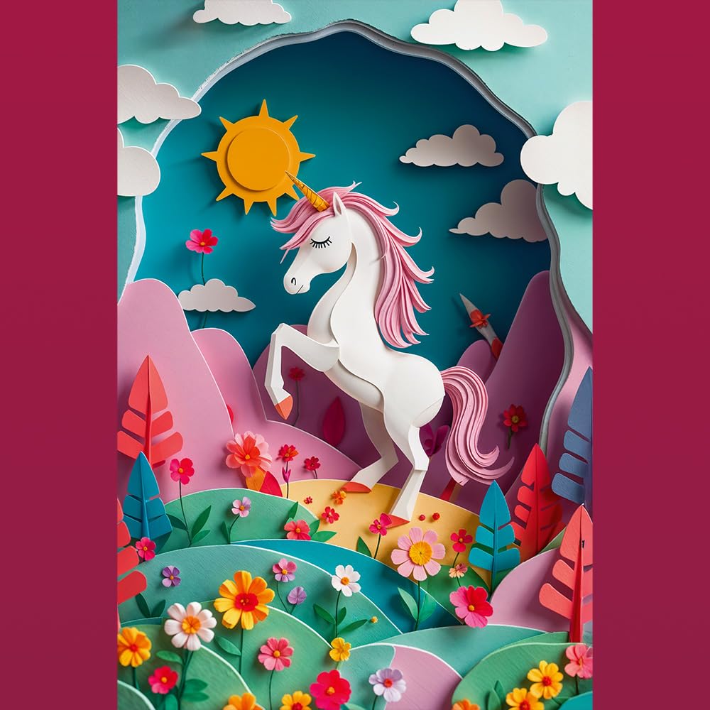 trefl-red-licorne-effet-3d-puzzle-enfant-160-pi-ces image 2