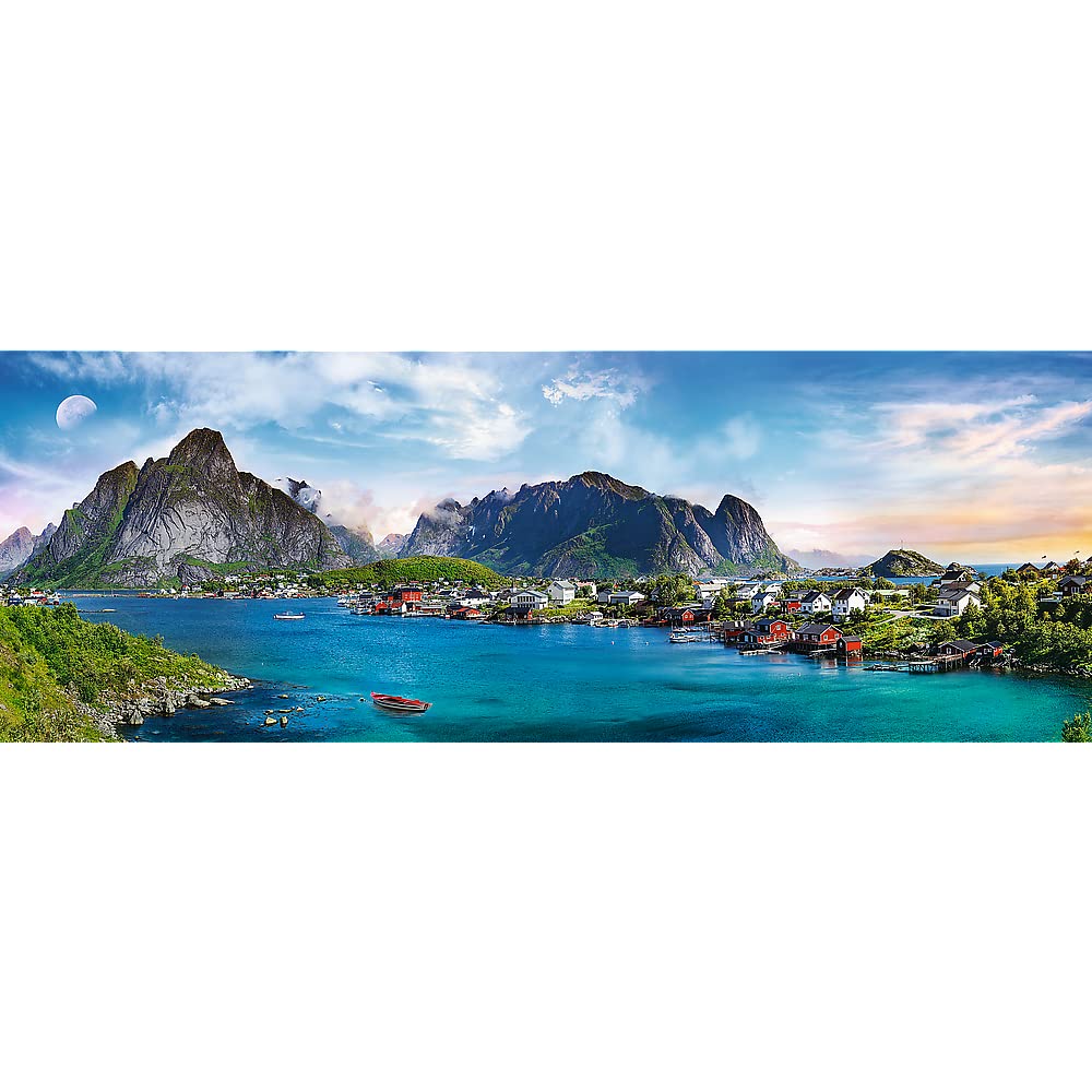 trefl-premium-plus-lofoten-puzzle-500-pi-ces-panorama-norv-ge image 2