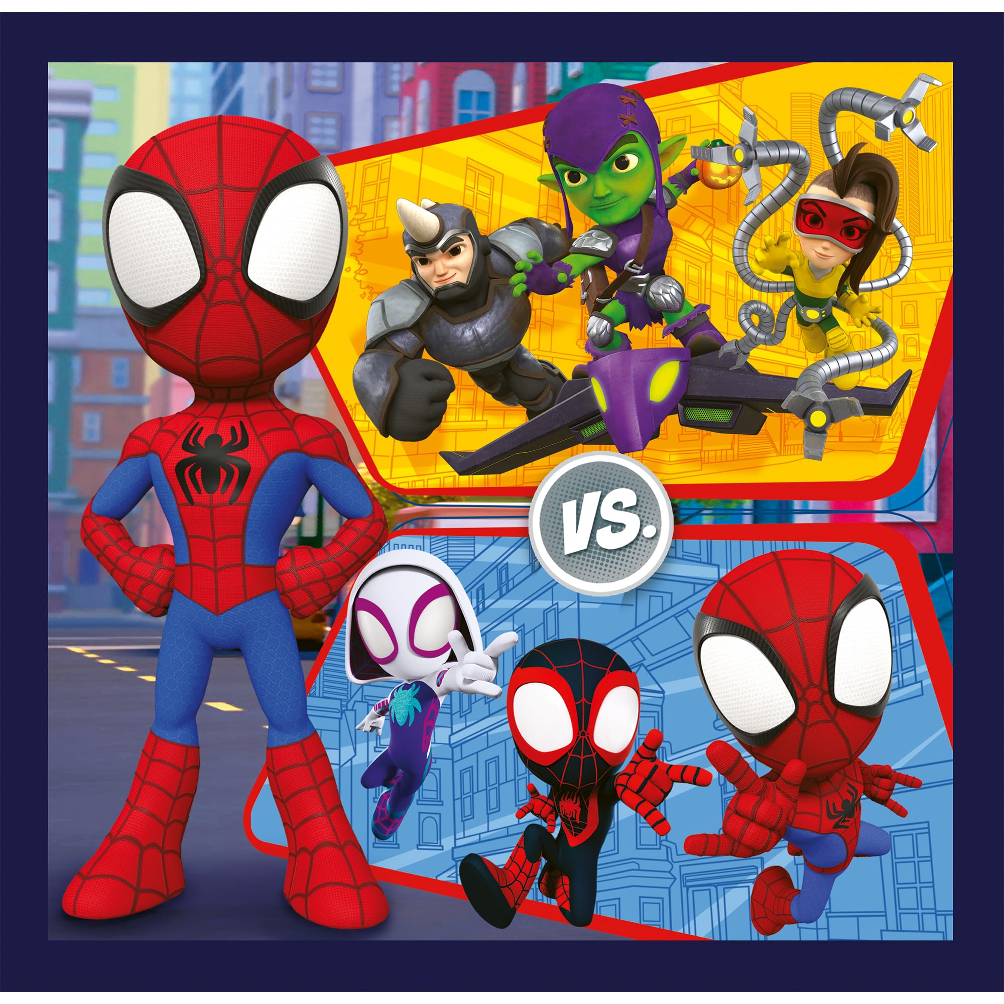trefl-red-spidey-et-ses-amis-puzzle-3-en-1-20-50-pi-ces image 4