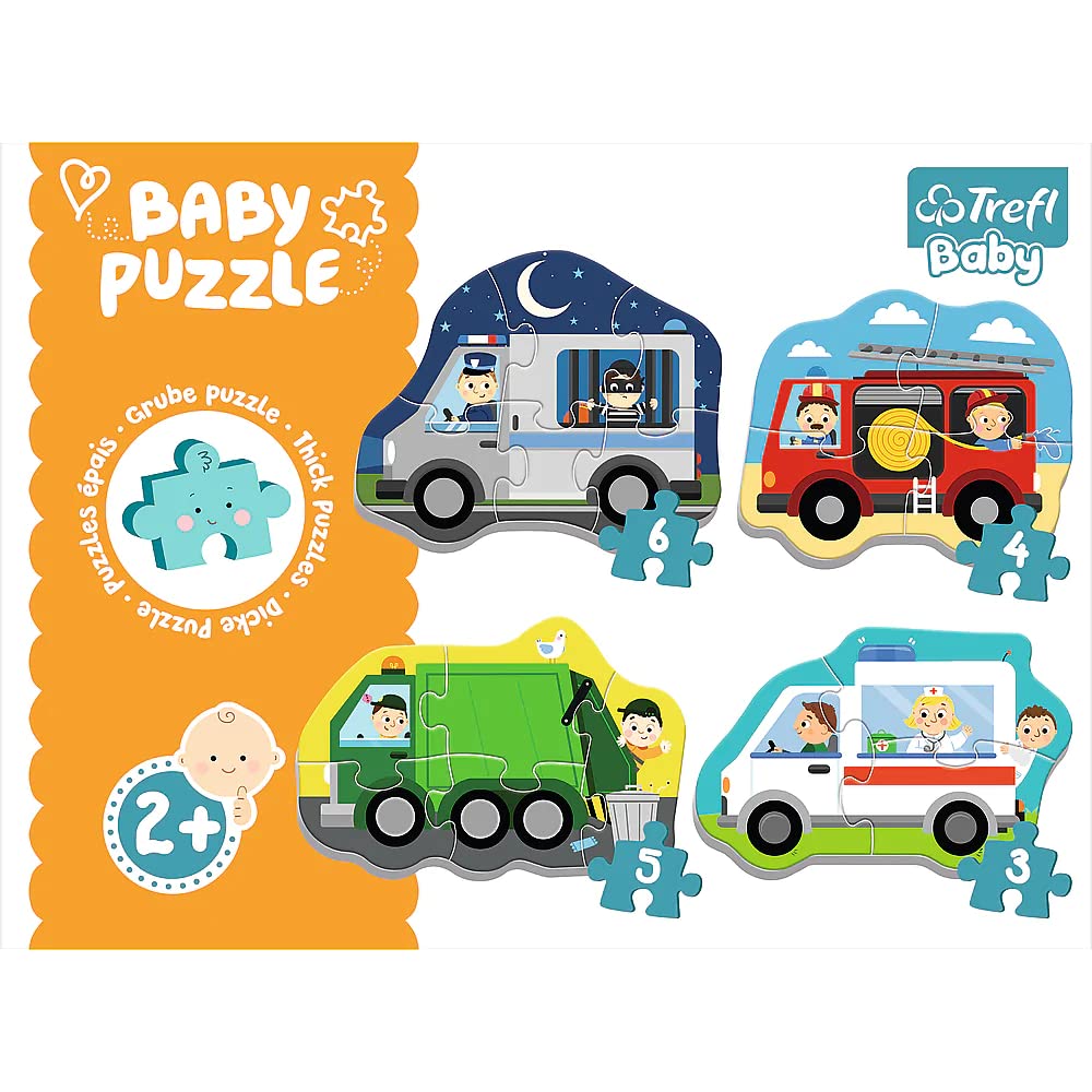 trefl-red-v-hicules-puzzle-baby-4-sets-d-s-2-ans image 2