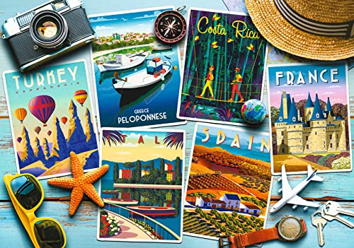 trefl-red-10714-puzzle-1000-pi-ces-collage-voyage-vacances image 8