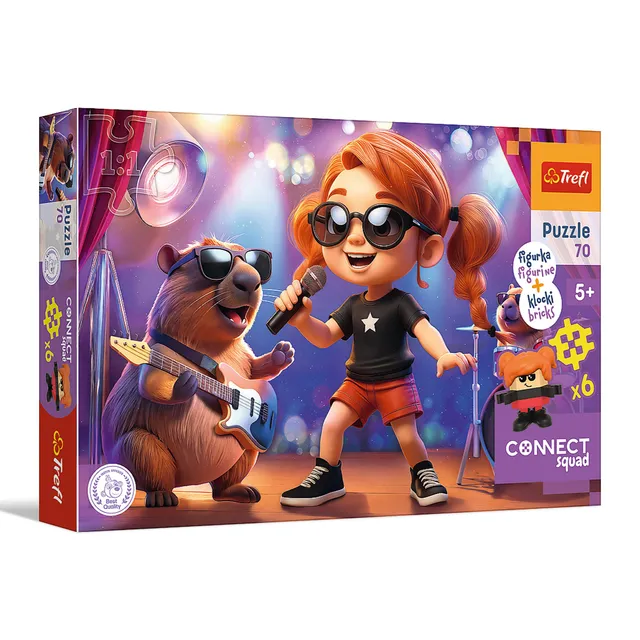 trefl-red-connect-sue-puzzle-70-pi-ces-avec-figurine-5-ans image 1