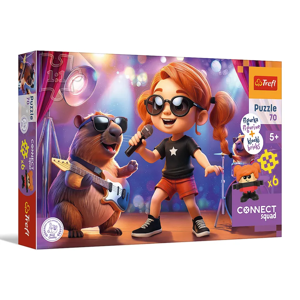 trefl-red-connect-sue-puzzle-70-pi-ces-avec-figurine-5-ans image 1
