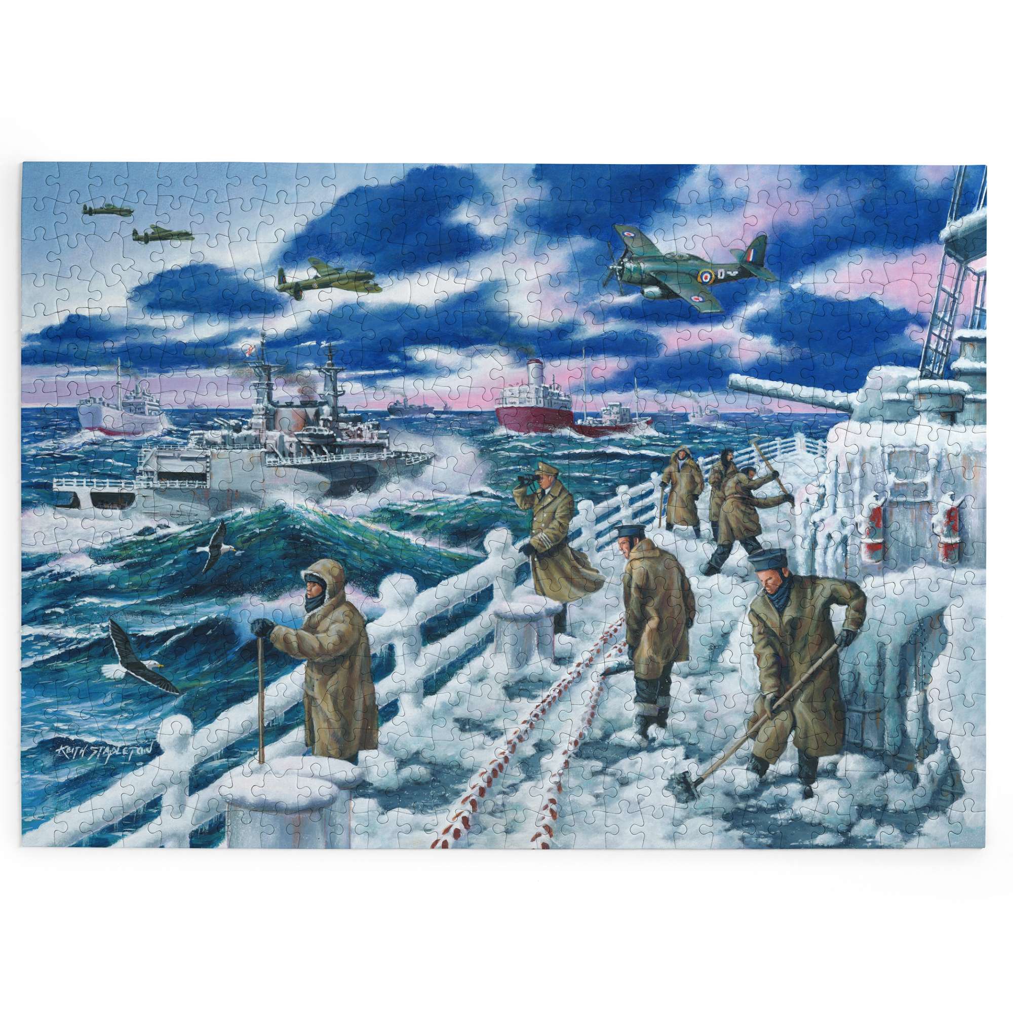 house-of-puzzles-arctic-convoy-puzzle-500-pi-ces-big-guerre image 2