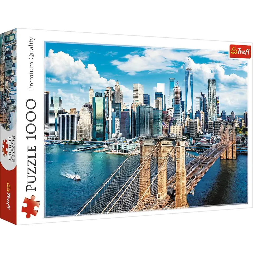 trefl-red-pont-de-brooklyn-puzzle-1000-pi-ces-new-york image 1
