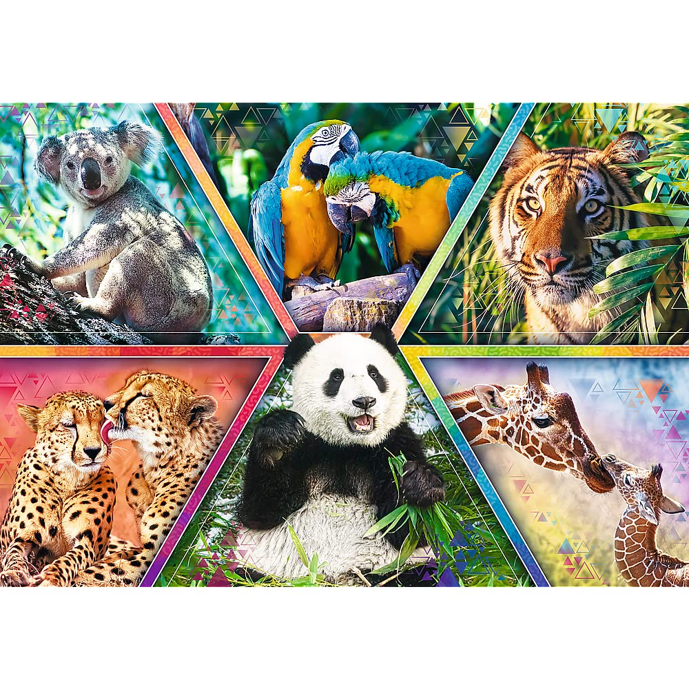 trefl-red-royaume-d-animaux-puzzle-1000-pi-ces-monde image 2