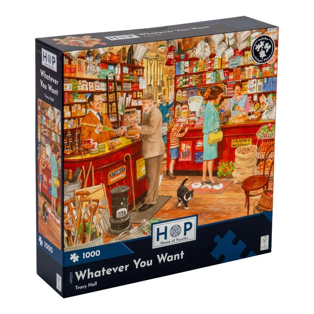 house-of-puzzles-whatever-you-want-puzzle-1000-pi-ces-tracy-hall image 1