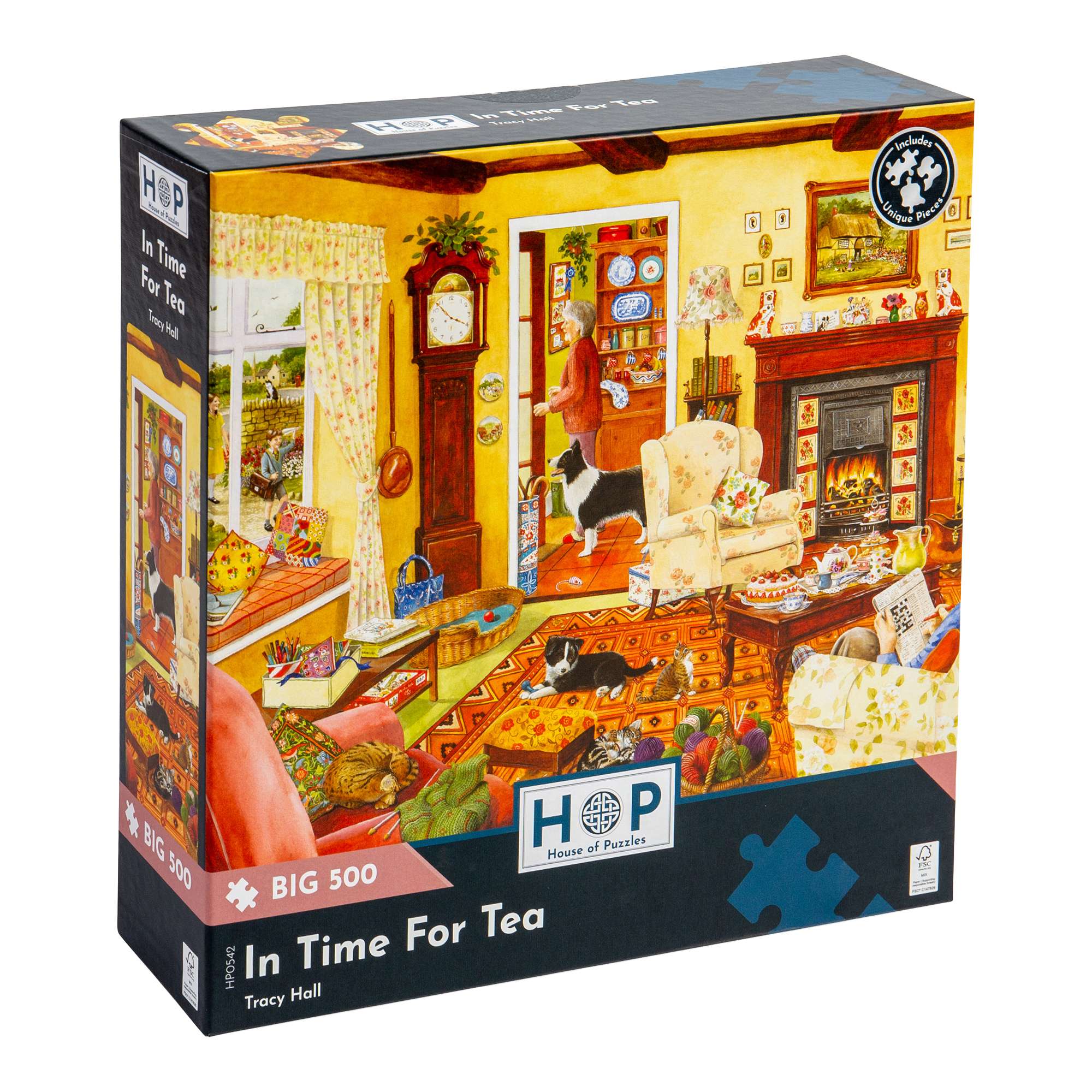 house-of-puzzles-big-500-in-time-for-tea-puzzle-500-pi-ces-tracy-hall image 1