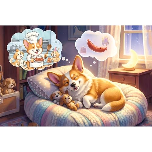trefl-red-corgi-au-pays-des-r-ves-puzzle-enfant-60-pi-ces-d-s-4-ans image 8