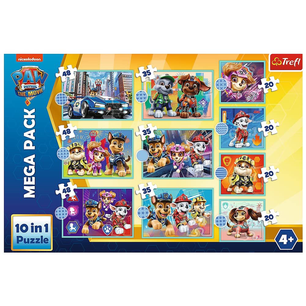 trefl-red-pat-patrouille-puzzle-10-en-1-20-48-pi-ces image 2