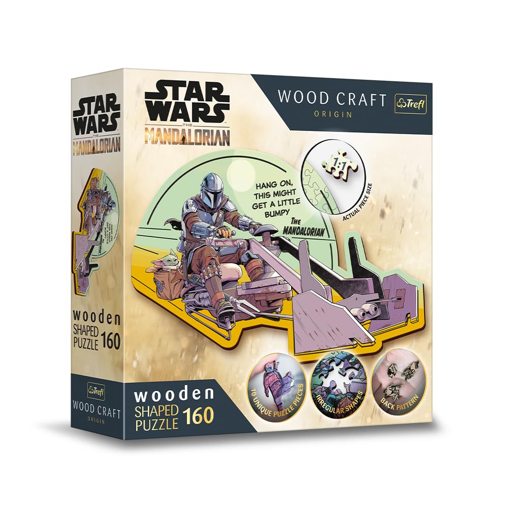 trefl-wood-craft-star-wars-mandalorian-puzzle-bois-160-pi-ces image 2