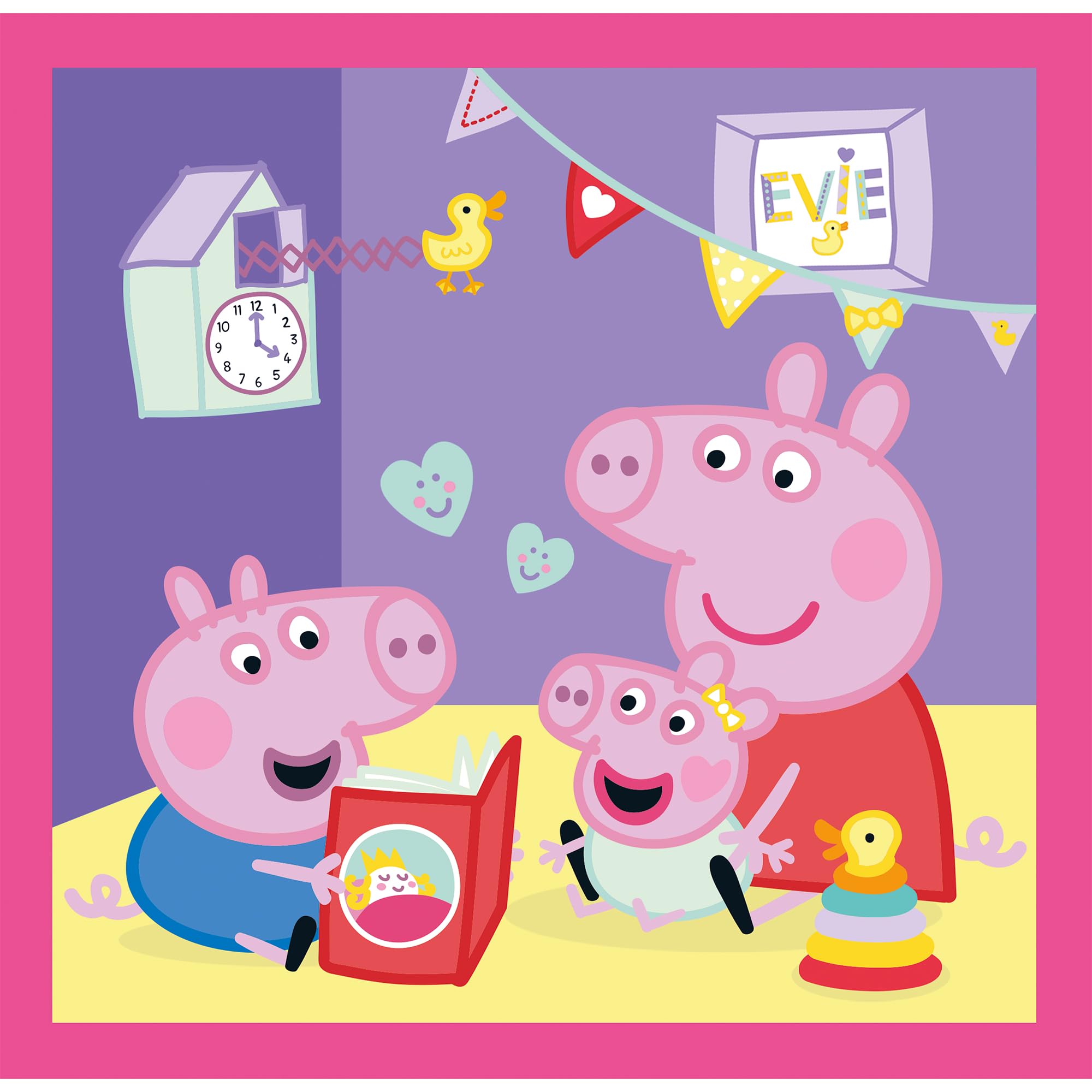 trefl-red-peppa-pig-et-ses-amis-puzzle-3-en-1-3-ans image 8