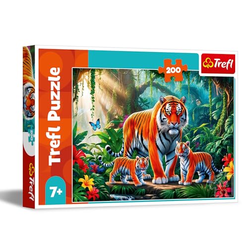 trefl-red-habitudes-de-tigre-puzzle-200-pi-ces-d-s-7-ans image 7