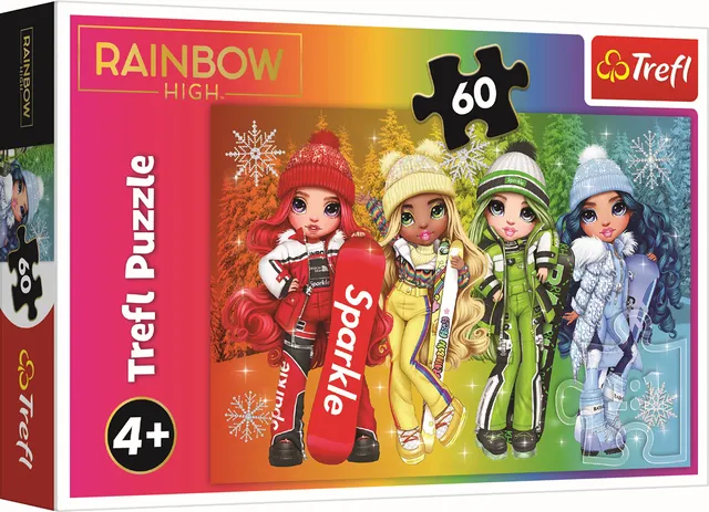 trefl-red-rainbow-high-puzzle-60-pi-ces-enfant-4-ans image 1