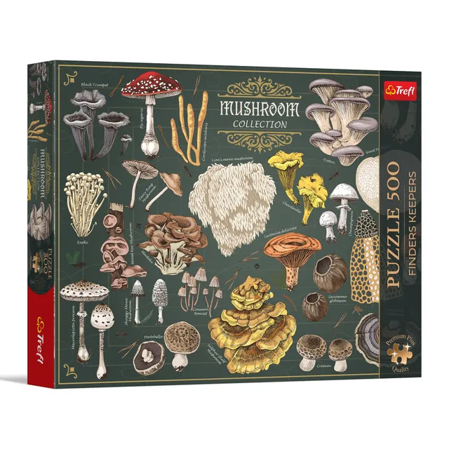 trefl-premium-plus-champignons-puzzle-500-pieces-finders-keepers image 1