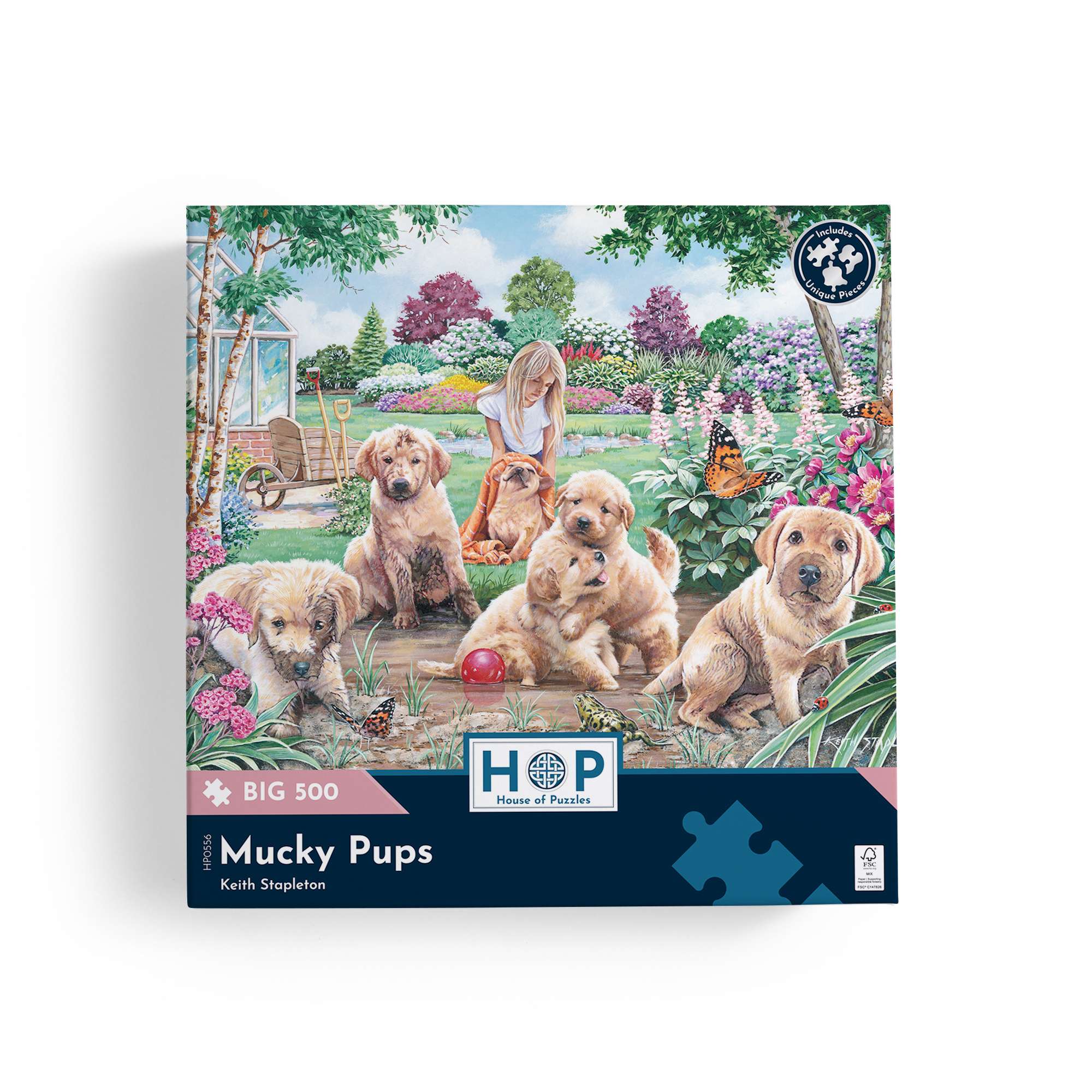 house-of-puzzles-mucky-pups-big-puzzle-500-pi-ces-chiens image 4