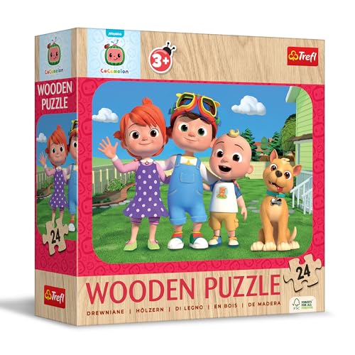 trefl-wood-craft-cocomelon-puzzle-bois-24-pi-ces image 8