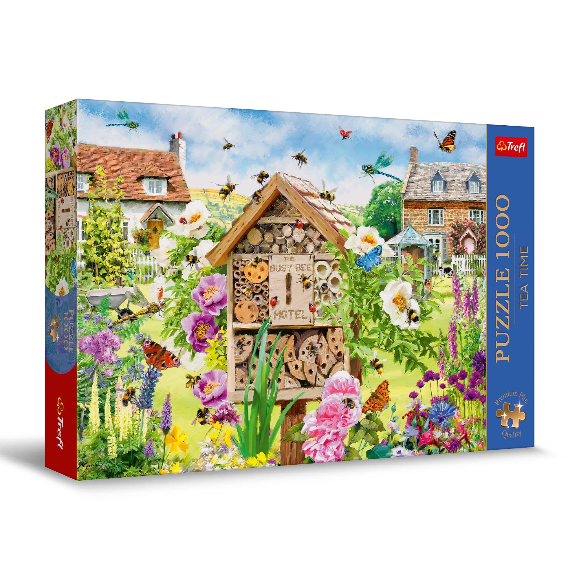 trefl-premium-plus-tea-time-abeilles-puzzle-1000-pi-ces image 1