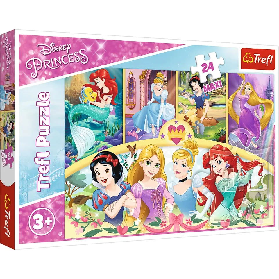 trefl-red-magie-des-souvenirs-puzzle-24-maxi-princesse-disney image 1