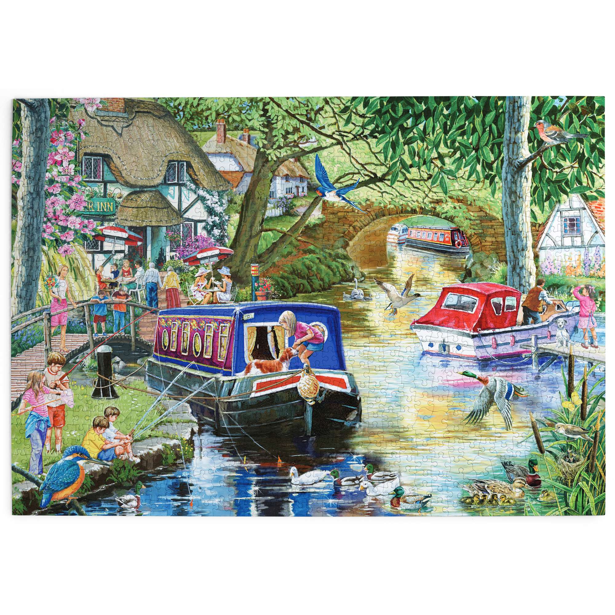 house-of-puzzles-summer-on-the-river-puzzle-1000-p-t image 2