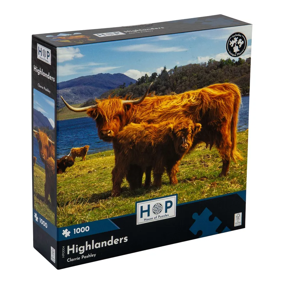 house-of-puzzles-highlanders-puzzle-1000-pi-ces-cosse image 1