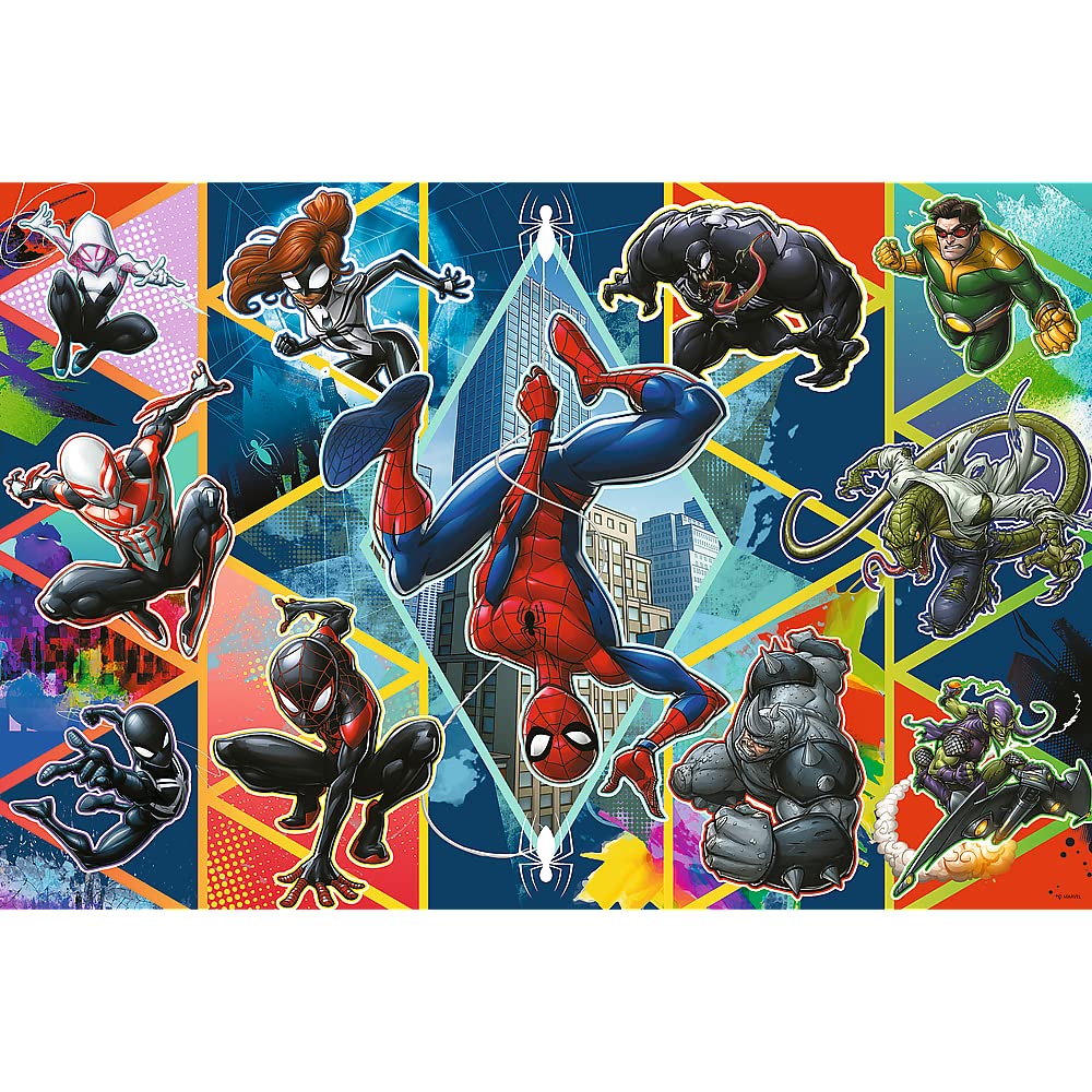 trefl-red-160-xl-super-shape-puzzle-spider-man-160-pi-ces image 2