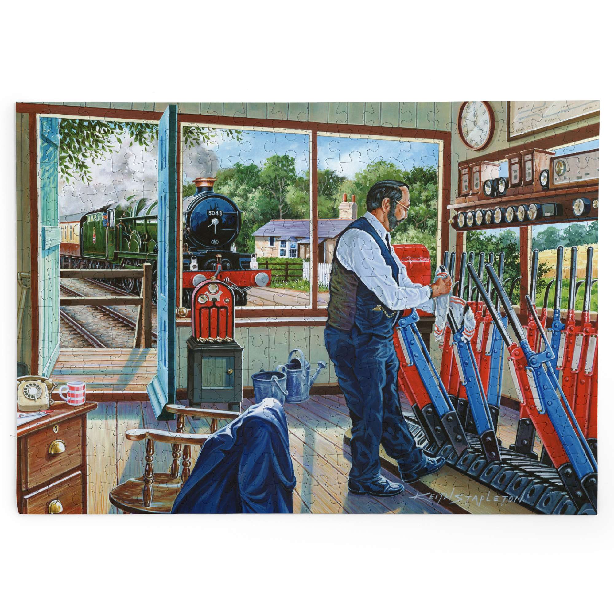 house-of-puzzles-signalling-change-puzzle-big-250-pi-ces-train image 2
